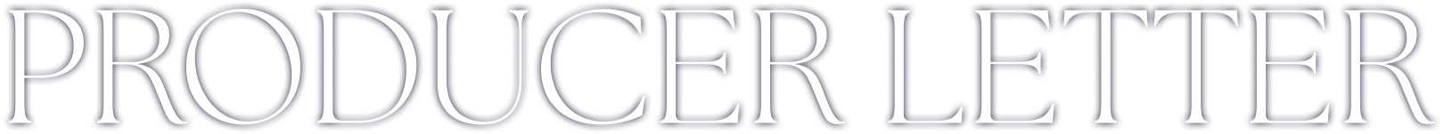 PRODUCER LETTER